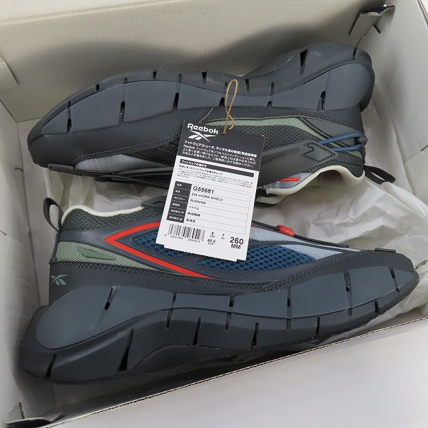 実際に弊社で買取させて頂いたReebok/リーボック ZIG HYDRO SHIELD  ローカットスニーカー G55681/26の画像 7枚目