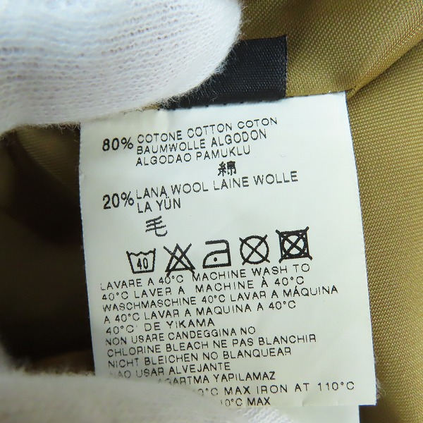 実際に弊社で買取させて頂いたDIESEL/ディーゼル デニム切替 テーラードジャケット Mの画像 4枚目