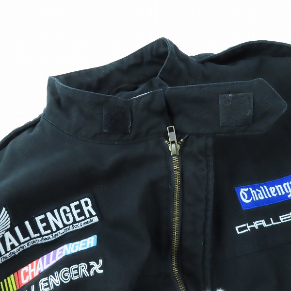 実際に弊社で買取させて頂いたCHALLENGER/チャレンジャー NATIONAL  RACING JACKET/レーシングジャケット CLG-JK 022-014/XLの画像 2枚目
