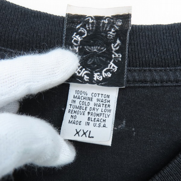 実際に弊社で買取させて頂いたCHROME HEARTS/クロムハーツ ホースシュー CHプラス プリント カットソー 002-037064 XXLの画像 3枚目