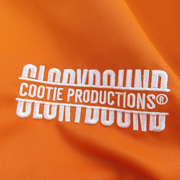 実際に弊社で買取させて頂いたCOOTIE/クーティー Polyester Twill Track Jacket トラックジャケット ORANGE CTE-24S210/Lの画像 5枚目