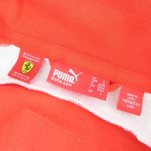 実際に弊社で買取させて頂いたPUMA/プーマ FERARRI/フェラーリー Marlboro トラックジャケット /Lの画像 2枚目