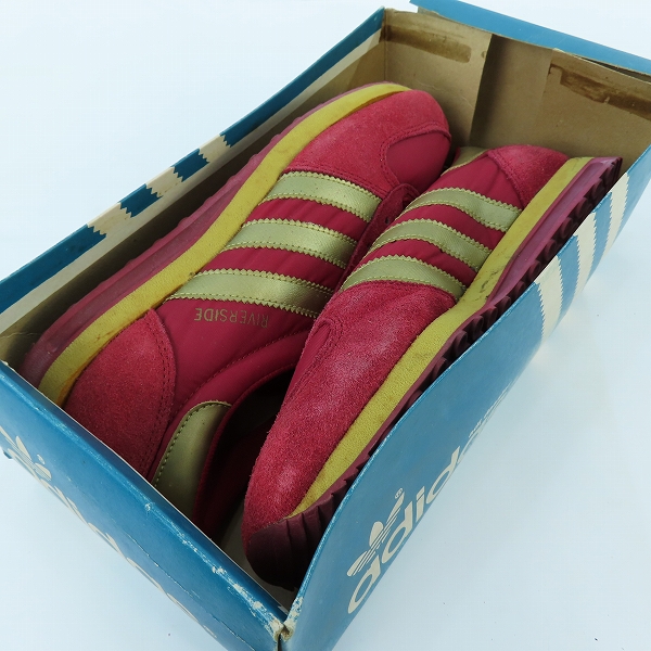 実際に弊社で買取させて頂いたadidas/アディダス ヴィンテージ/ビンテージ RIVERSIDE/リバーサイド 台湾製 スニーカー  6.5の画像 8枚目