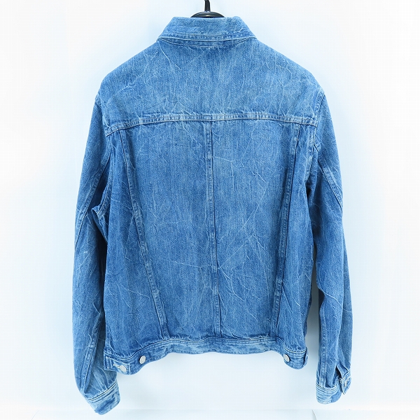 実際に弊社で買取させて頂いたAURALEE/オーラリー SELVEDGE FADED LIGHT DENIM BLOUSON デニムブルゾン A23SB01DE/5の画像 1枚目