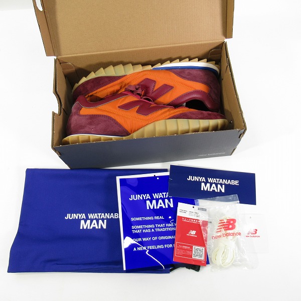 実際に弊社で買取させて頂いたJUNYA WATANABE MAN×New Balance/ジュンヤワタナベ×ニューバランス　スニーカー/URC30MN2/27の画像 8枚目