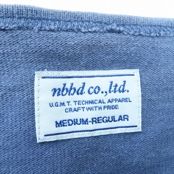 実際に弊社で買取させて頂いたNEIGHBORHOOD/ネイバーフッド ボーダー 長袖Tシャツ 141LHFBN-CSM01/Mの画像 2枚目