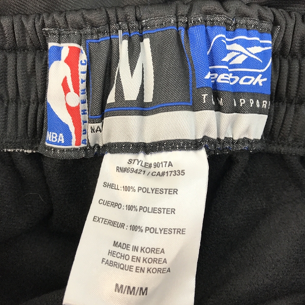実際に弊社で買取させて頂いた【未使用】Reebok/リーボック  NBA KINGS/キングス トラック パンツ/Mの画像 2枚目