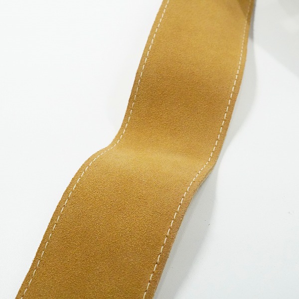 実際に弊社で買取させて頂いたPaul Reed Smith/ポールリードスミス PRS レザー ギターストラップ ベースストラップ ベージュの画像 5枚目