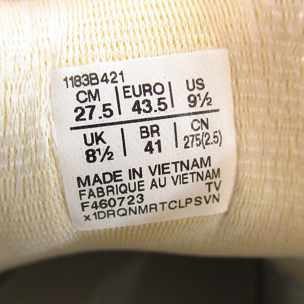 実際に弊社で買取させて頂いたOnitsuka Tiger/オニツカタイガー DENTIGRE LS シューズ/スニーカー 1183b421-100/27.5の画像 5枚目