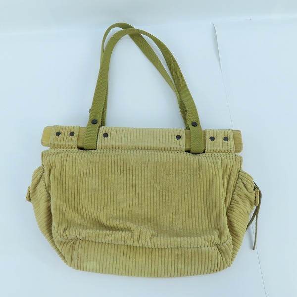 実際に弊社で買取させて頂いたDIESEL/ディーゼル コーデュロイ ハンドバッグの画像 1枚目