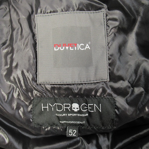 実際に弊社で買取させて頂いたHYDROGEN×DUVETICA/ハイドロゲン×デュベティカ ダウンジャケット/52の画像 2枚目