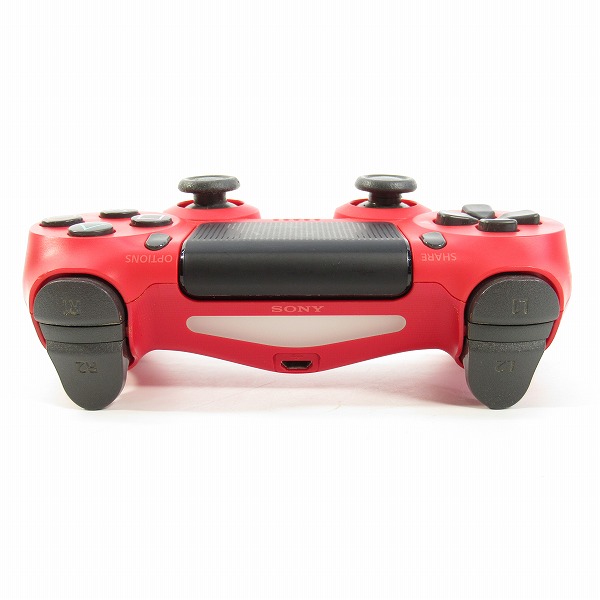 実際に弊社で買取させて頂いた【難有り】SONY/ソニー DUALSHOCK/デュアルショック4 PS4用 ワイヤレスコントローラー CUH-ZCT2J マグマ・レッドの画像 4枚目
