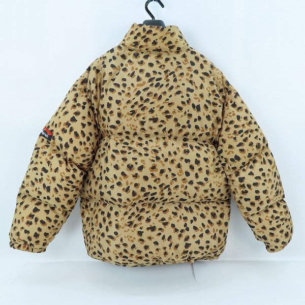 実際に弊社で買取させて頂いたWACKO MARIA×NANGA/ワコマリア×ナンガ レオパード ダウンジャケット /XLの画像 1枚目