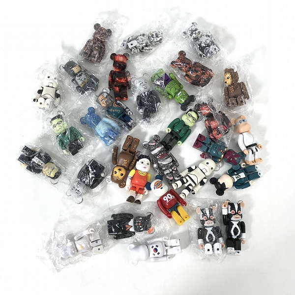 実際に弊社で買取させて頂いた【おまとめ/未開封含む】メディコムトイ BE@RBRICK/ベアブリック 100％ ターミネーター/ストレンジャーシングス/イカゲーム等