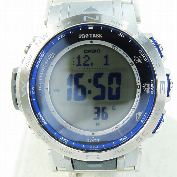 実際に弊社で買取させて頂いたCASIO/カシオ PROTREK/プロトレック Climber Line クライマー 電波ソーラー メンズ 腕時計 PRW-31YT-7JF