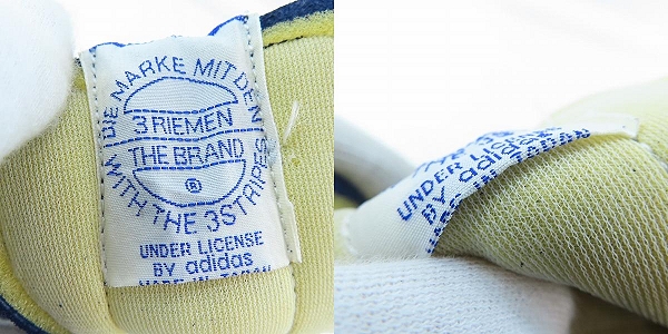 実際に弊社で買取させて頂いたadidas/アディダス SAMOA 日本製/ヴィンテージ スニーカー 6.5の画像 5枚目