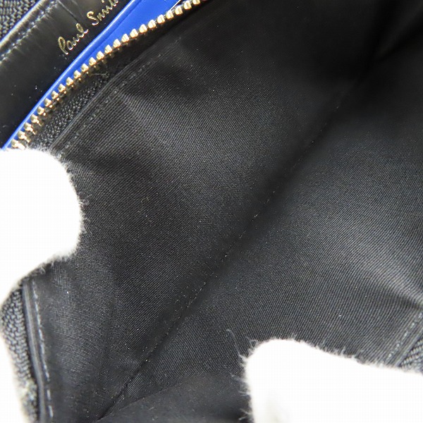 実際に弊社で買取させて頂いたPaul smith/ポール・スミス  ラウンドファスナー 長財布 サイフ ロングウォレットの画像 6枚目