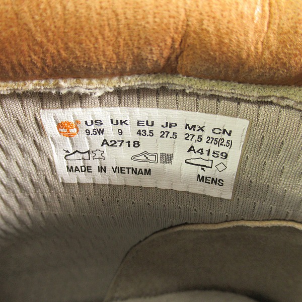 実際に弊社で買取させて頂いたTimberland/ティンバーランド チャッカブーツ A2718 /27.5の画像 6枚目