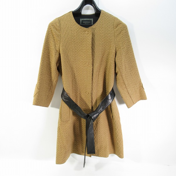 実際に弊社で買取させて頂いたHYSTERICS/ヒステリックス HYSTERIC GLAMOUR/ヒステリックグラマー ベルト付き ウールコート S