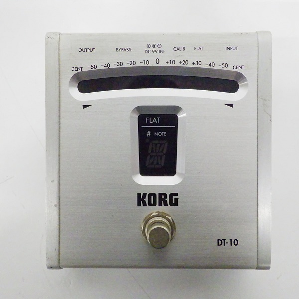 実際に弊社で買取させて頂いたKORG/コルグ DT-10 エレキギター/ベース用 デジタルチューナー【動作確認済】