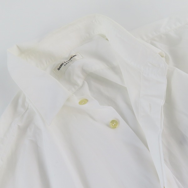 実際に弊社で買取させて頂いた【JPタグ】SAINT LAURENT PARIS/サンローランパリ 長袖シャツ/ドレスシャツ 501978/41の画像 7枚目