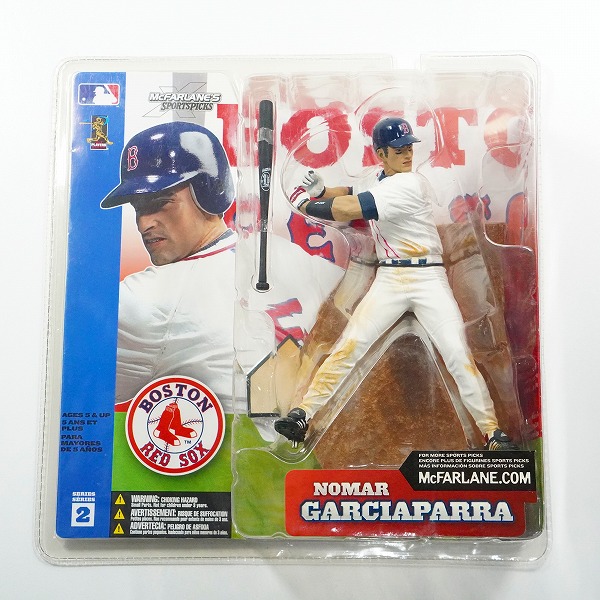 実際に弊社で買取させて頂いた【未開封】McFARLANE TOYS/マクファーレントイズ SPORTSPICKS ボストンレッドソックス ノマーガルシアパーラ フィギュア