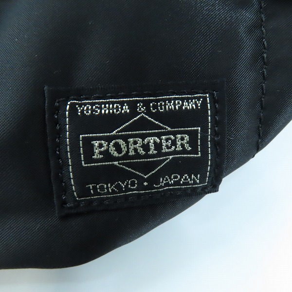 実際に弊社で買取させて頂いた(1)【未使用】PORTER/ポーター TANKER WAIST BAG (S) タンカー ウエストバッグ S ブラック/622-06629の画像 6枚目