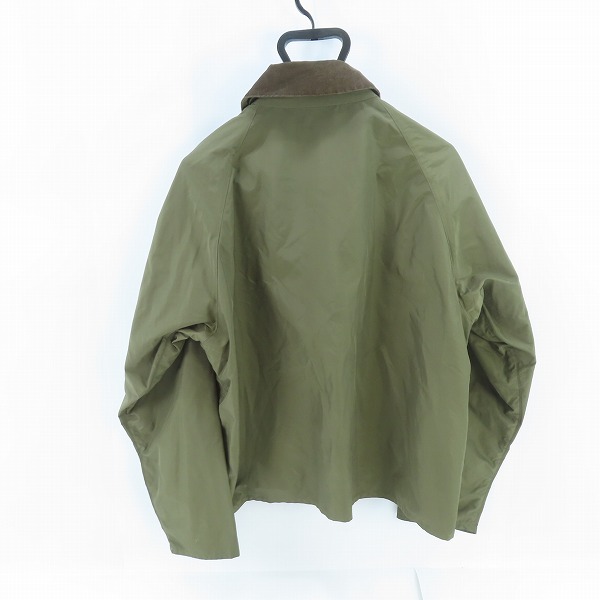 実際に弊社で買取させて頂いたBarbour/バブアー spey/スペイ ノンワックスショートジャケット 2201234 Lの画像 1枚目