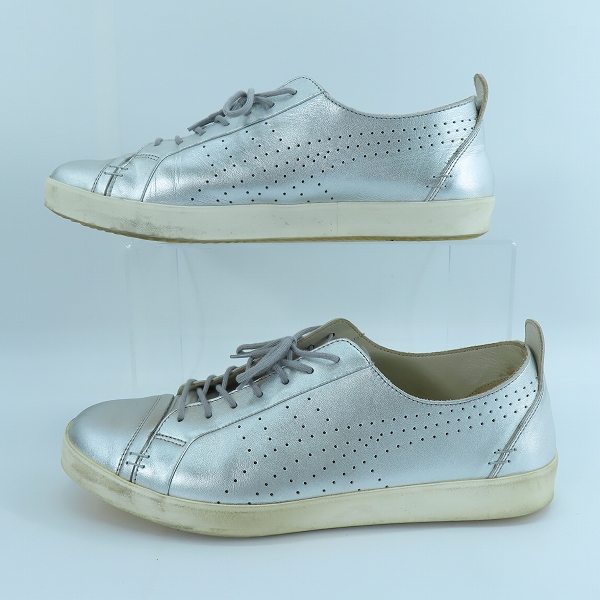 実際に弊社で買取させて頂いたOnitsuka Tiger/オニツカタイガー ローカットスニーカー シルバー 1183A690/28.0の画像 3枚目