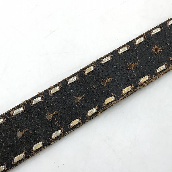 実際に弊社で買取させて頂いた【JPタグ】DIESEL/ディーゼル エンジェルバックル レザーベルト 38の画像 7枚目