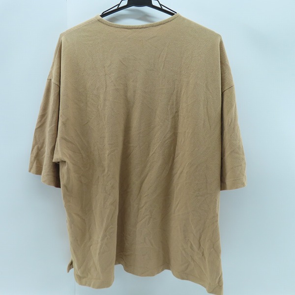 実際に弊社で買取させて頂いたAURALEE/オーラリー ヘンリーネック カットソー キャメル系/4の画像 1枚目