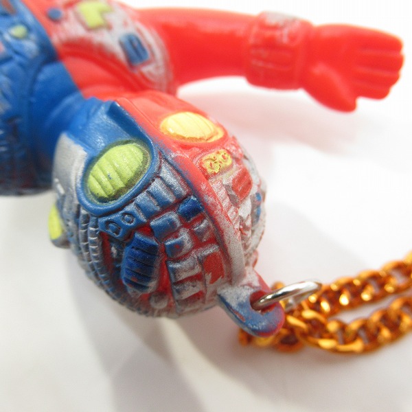 実際に弊社で買取させて頂いたPOPY/ポピー キカイダー01 レトロ ソフビ フィギュア ペンダントの画像 7枚目