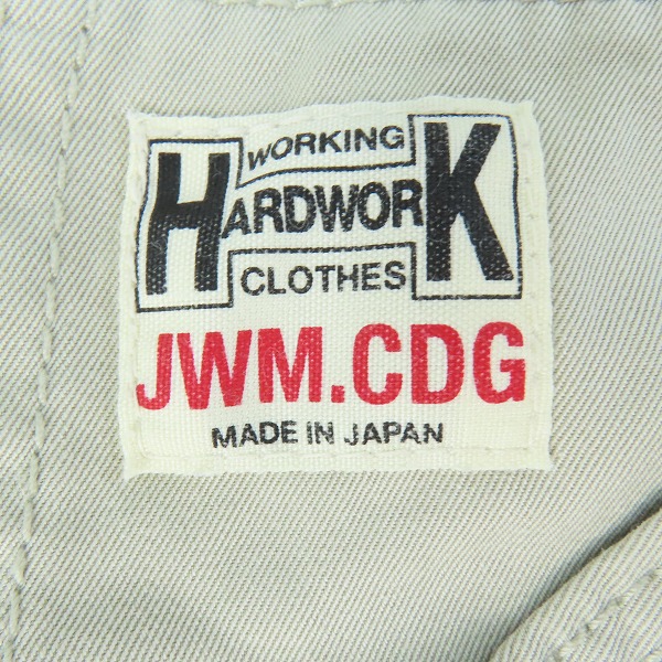 実際に弊社で買取させて頂いたJUNYA WATANABE COMME des GARCONS MAN/ジュンヤワタナベコムデギャルソンマン コットンパンツ WQ-P091/AD2005/Sの画像 5枚目