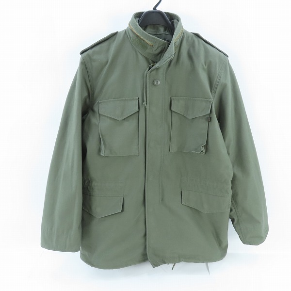 実際に弊社で買取させて頂いたALPHA INDUSTRIES/アルファ インダストリーズ M-65 フィールドジャケット 2053-021 XL