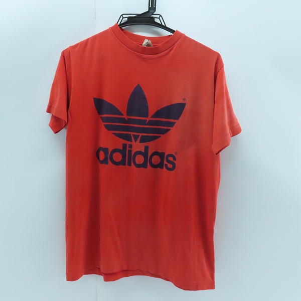 実際に弊社で買取させて頂いたadidas/アディダス 80s ヴィンテージ ロゴTシャツ M