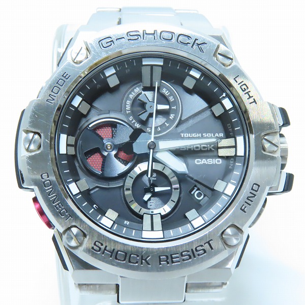 実際に弊社で買取させて頂いたG-SHOCK/Gショック G-STEEL/Gスチール Bluetooth搭載 タフネスクロノグラフ タフソーラー GST-B100-1AJFの画像 0枚目