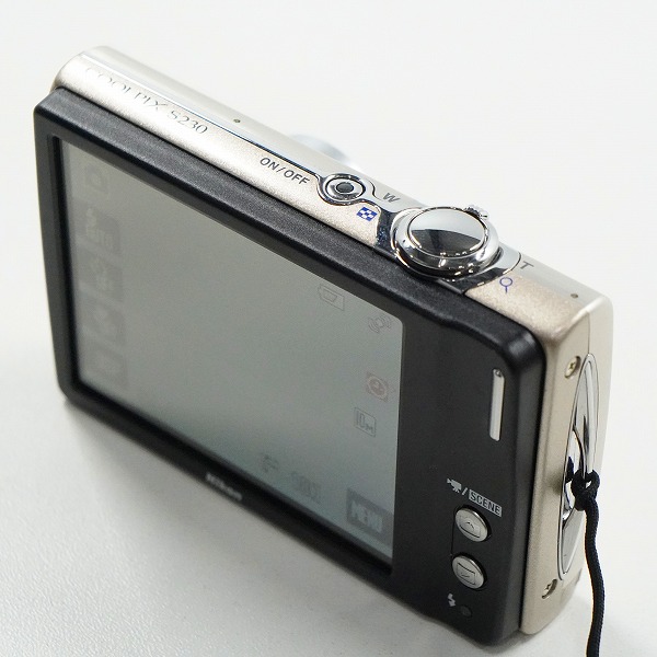 実際に弊社で買取させて頂いたNikon/ニコン COOLPIX S230 クールピクス コンパクトデジタルカメラ 動作確認済みの画像 2枚目
