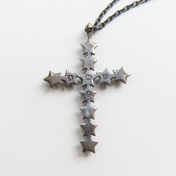 実際に弊社で買取させて頂いた(2)AMP JAPAN/アンプジャパン スタークロス ネックレス/ペンダントの画像 2枚目