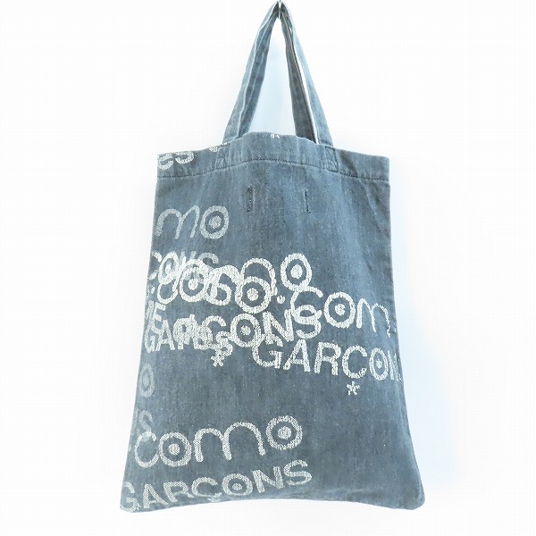 実際に弊社で買取させて頂いたJUNYA WATANABE MAN COMME des GARCON×10 corso como/コムデギャルソン×ディエチ コルソコモ デニムペイント加工トートバッグの画像 1枚目