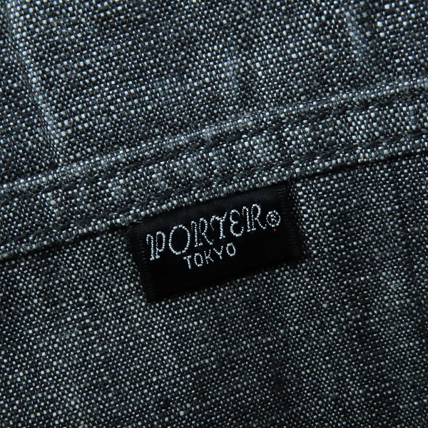 実際に弊社で買取させて頂いたPORTER/ポーター  デニム スタッズ ショルダーバッグの画像 5枚目