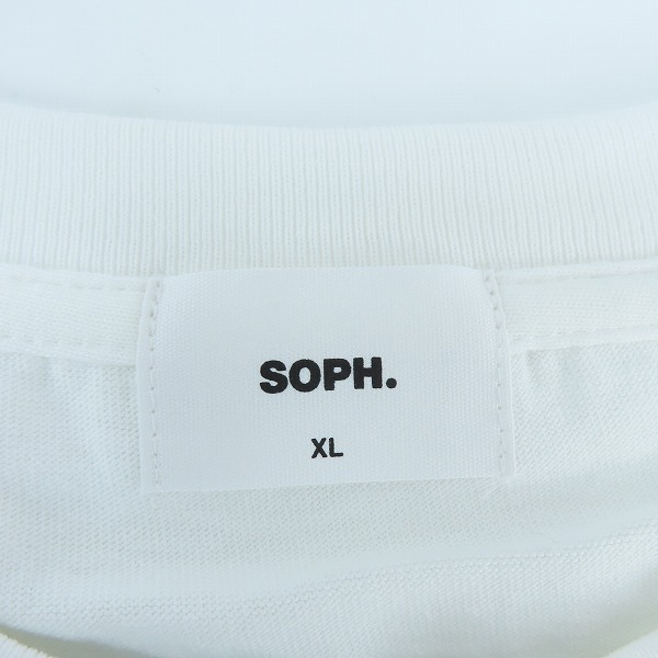 実際に弊社で買取させて頂いた(2)【未使用】SOPHNET./ソフネット DAZN with YOICHIRO UCHIDA SHINJI ONO TEE/小野伸二 プリントTシャツ SOPH-240109/XLの画像 2枚目