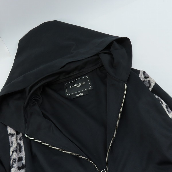 実際に弊社で買取させて頂いたmastermind HOMME ×A-GIRL'S/マスターマインド ×エイガールズ レオパード/Dリング ジップパーカー 16SSMM-BL03-30/Lの画像 5枚目