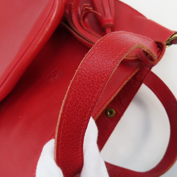 実際に弊社で買取させて頂いたIL BISONTE/イルビゾンテ 2WAY ショルダーバッグ/ハンドバッグ SESB0011977の画像 7枚目