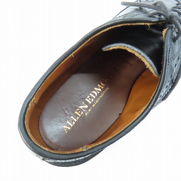 実際に弊社で買取させて頂いたAllen Edmonds/アレンエドモンズ MacNeil/マクニール ウィングチップ シューズ 9215 /8.5の画像 4枚目