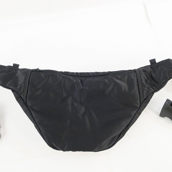 実際に弊社で買取させて頂いた(2)PORTER/ポーター TANKER タンカー WAIST BAG ウエストバッグ ブラックの画像 1枚目