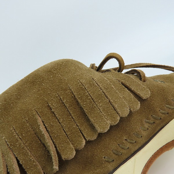 実際に弊社で買取させて頂いたvisvim/ビズビム スエード ショートブーツ 06の画像 6枚目