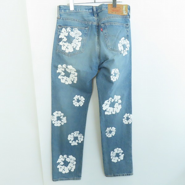 実際に弊社で買取させて頂いたDENIM TEARS/デニムティアーズ× Levi’s/リーバイス 501 デニムパンツ/33の画像 1枚目