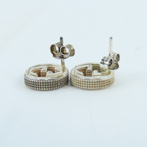 実際に弊社で買取させて頂いたGUCCI/グッチ インターロッキングG ピアス479227 J8400 8106の画像 3枚目