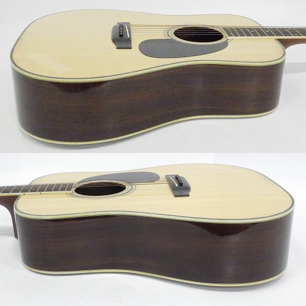 実際に弊社で買取させて頂いた★Morris/モーリス W-35 アコースティックギター/アコギ 縦ロゴ 幌馬車ラベル 日本製の画像 7枚目