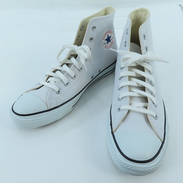 実際に弊社で買取させて頂いたCONVERSE/コンバース LEA ALL STAR HI レザー オールスター ハイ 1B907/28